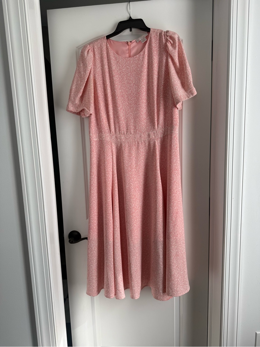 Rachel Parcell Soft Pink Sparkle Midi Dress